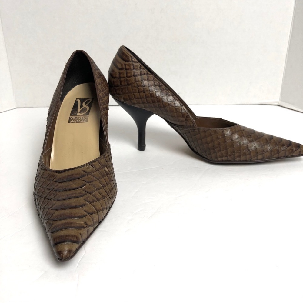 Victoria Spenser leather heels